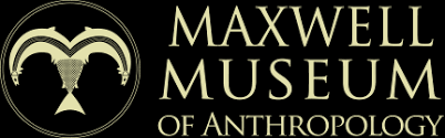 gold lettering on black, the seal of the museum with its name