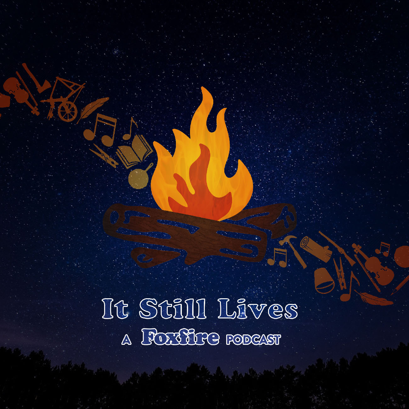 logo for It Still Lives, a Foxfire podcast