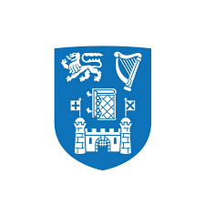 The university's seal in white over blue