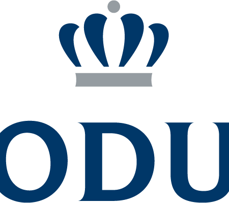 old dominion university logo, which has a crown graphic above the university name